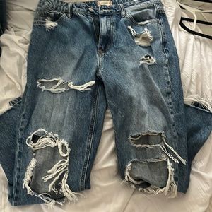 altered state size 28 medium wash jeans